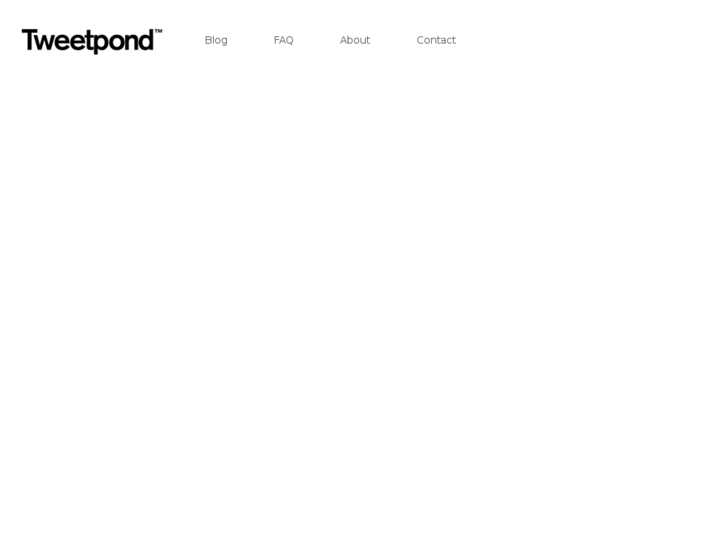 www.tweetpond.com