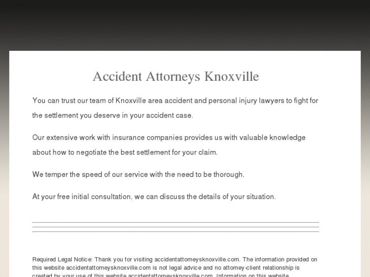 www.accidentattorneysknoxville.com