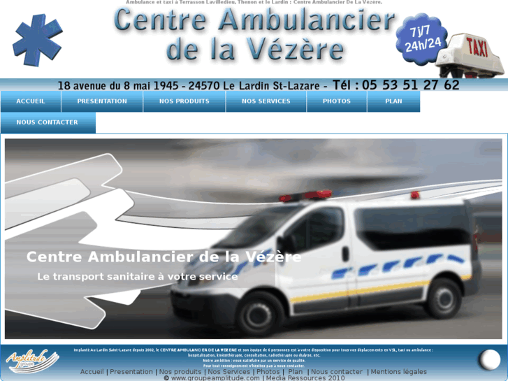 www.ambulance-taxi-lardin.com