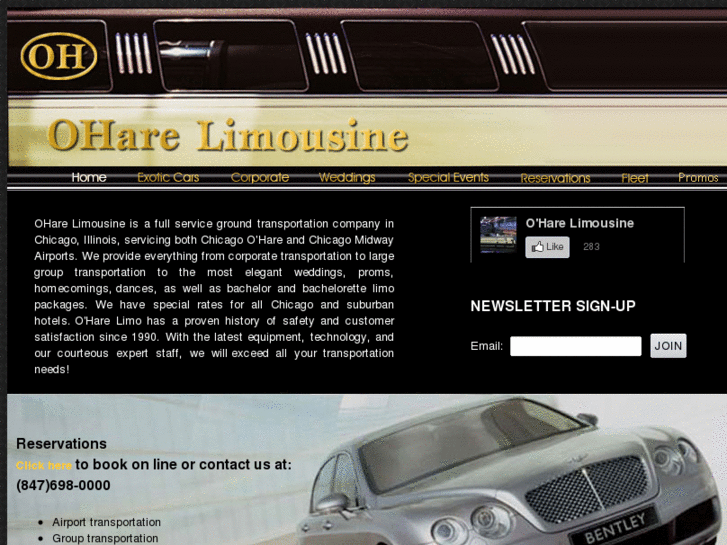 www.chicagoexecutiveairportlimousine.com