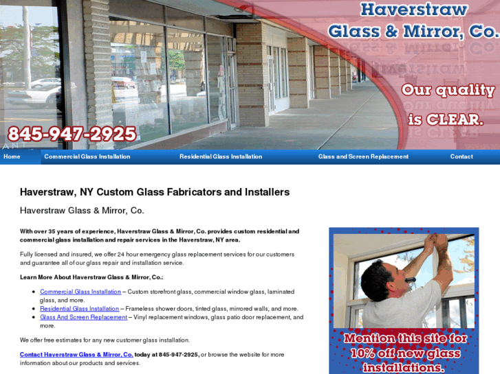 www.haverstrawglassandmirrorcompany.com