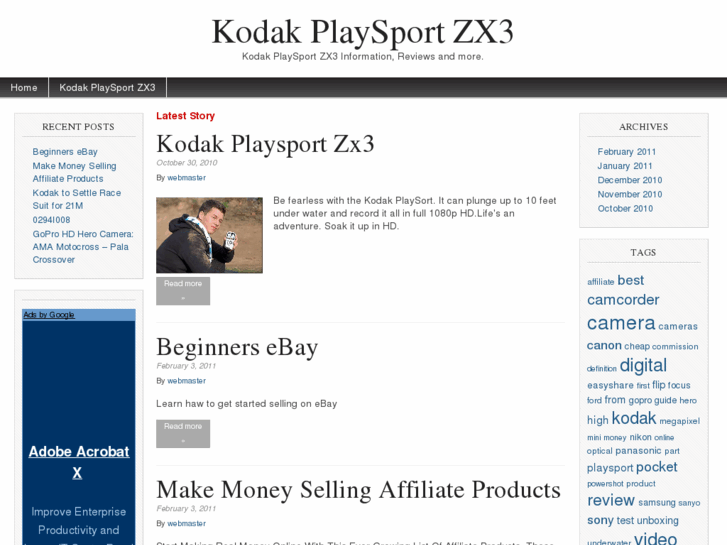 www.kodakplaysportzx3.net