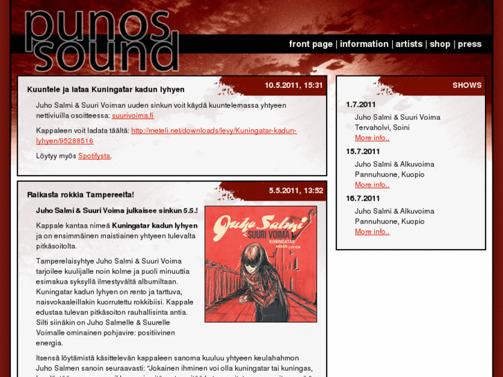 www.punossound.net