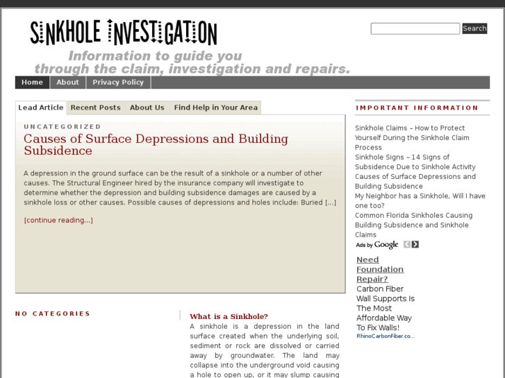 www.sinkholeinvestigationinfo.com