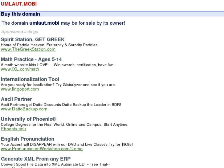 www.umlaut.mobi