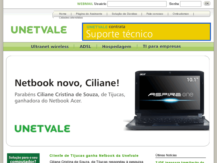 www.unetvale.com.br