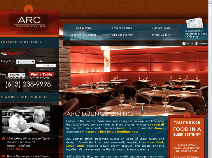 www.arclounge.ca