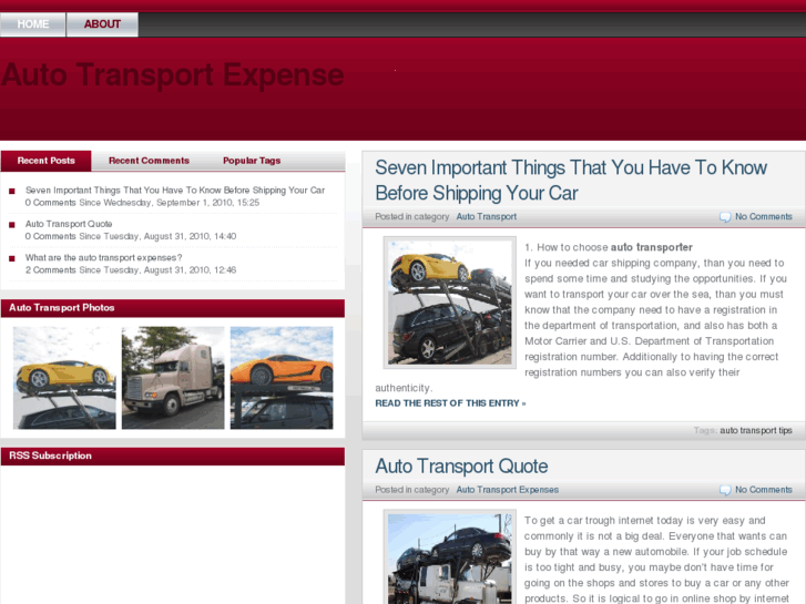 www.autotransportexpense.com