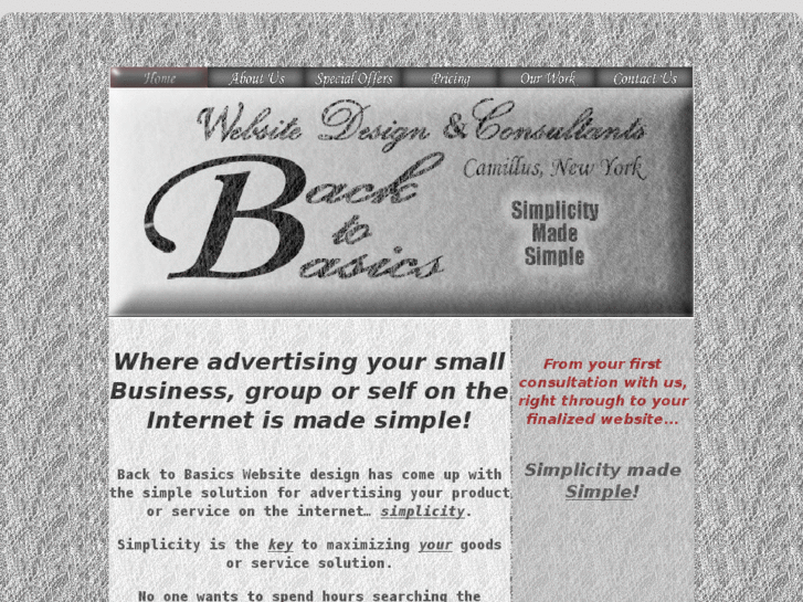 www.backtobasicswebsitedesign.com