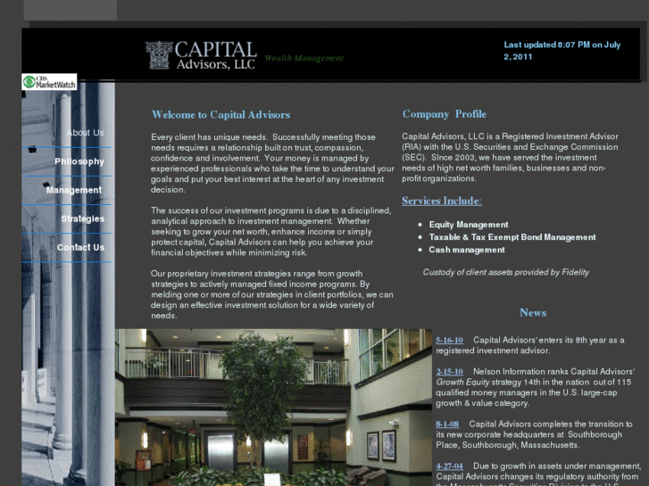 www.capadvisors.net