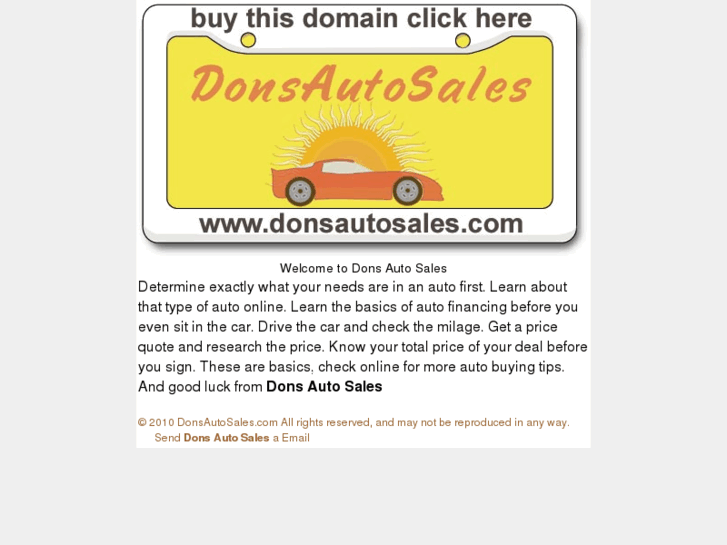 www.donsautosales.com