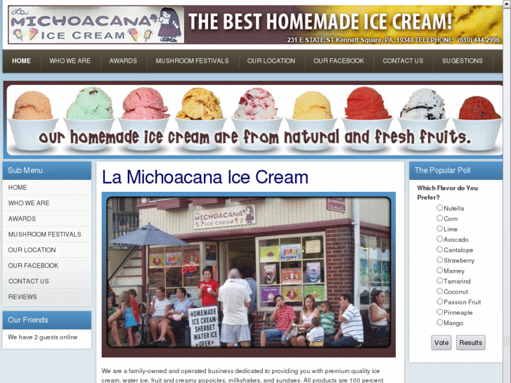 www.lamichoacanaicecream.com