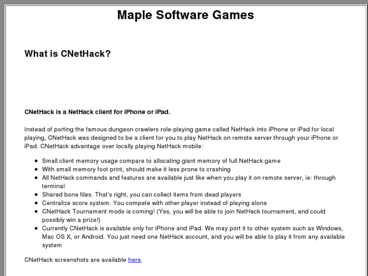 www.maplesoftware.net