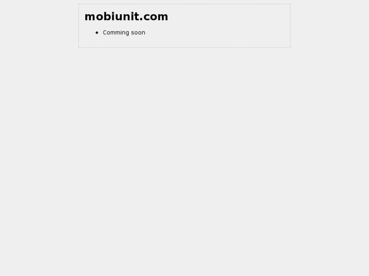 www.mobiunit.com