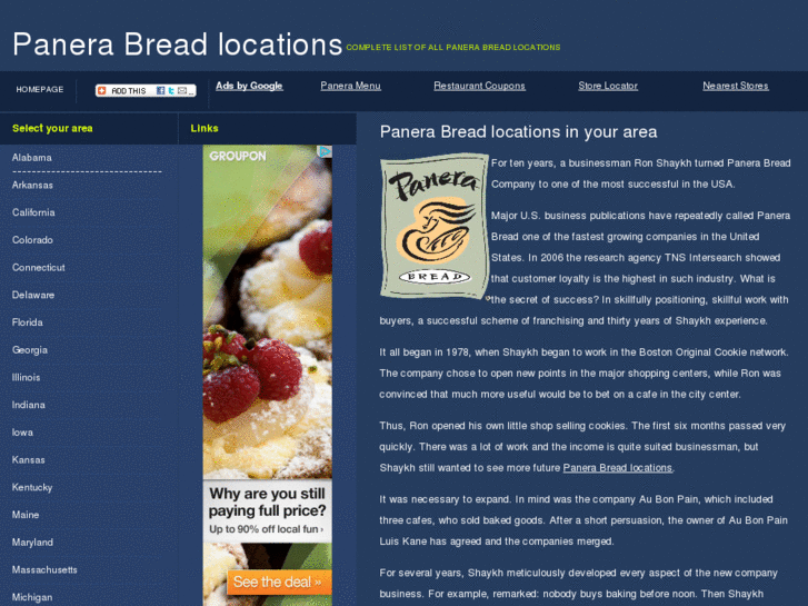 www.panerabreadlocations.net