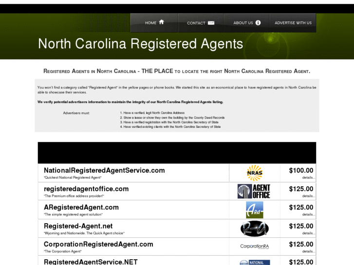 www.registeredagentsinnorthcarolina.com