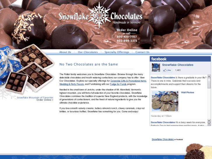 www.snowflake-chocolates.com