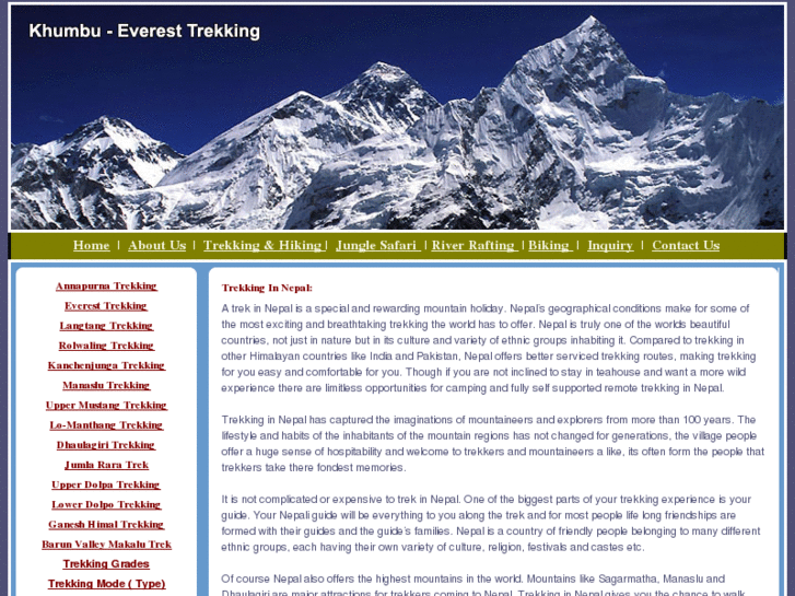 www.trekkinginnepal.us