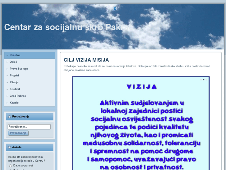 www.centarzasocijalnuskrbpakrac.com