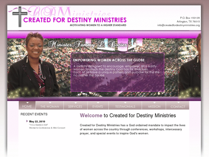 www.createdfordestinyministries.org