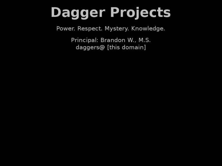 www.daggerprojects.com