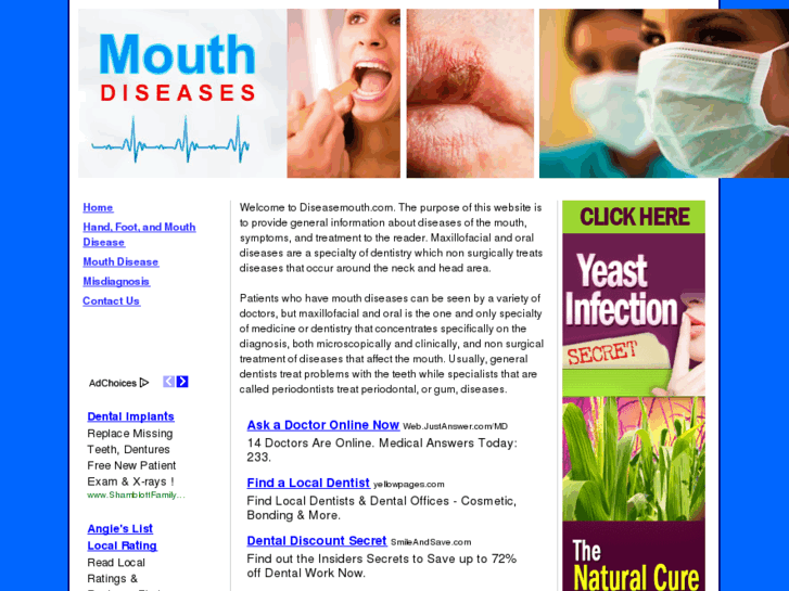 www.diseasemouth.com