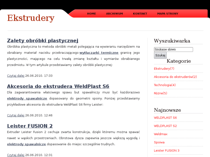 www.ekstrudery.net