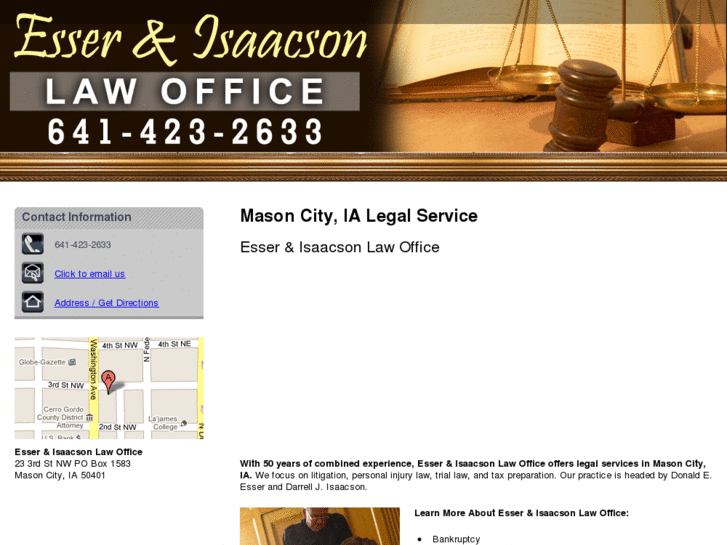 www.esserandisaacsonlaw.com