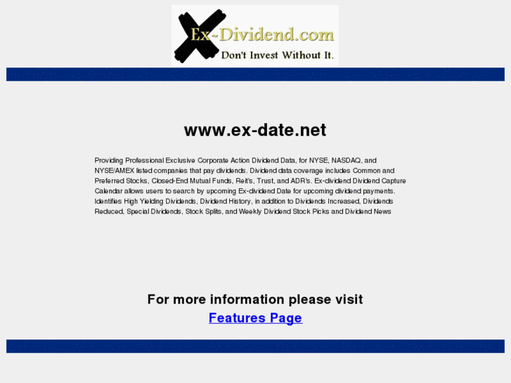 www.ex-date.net