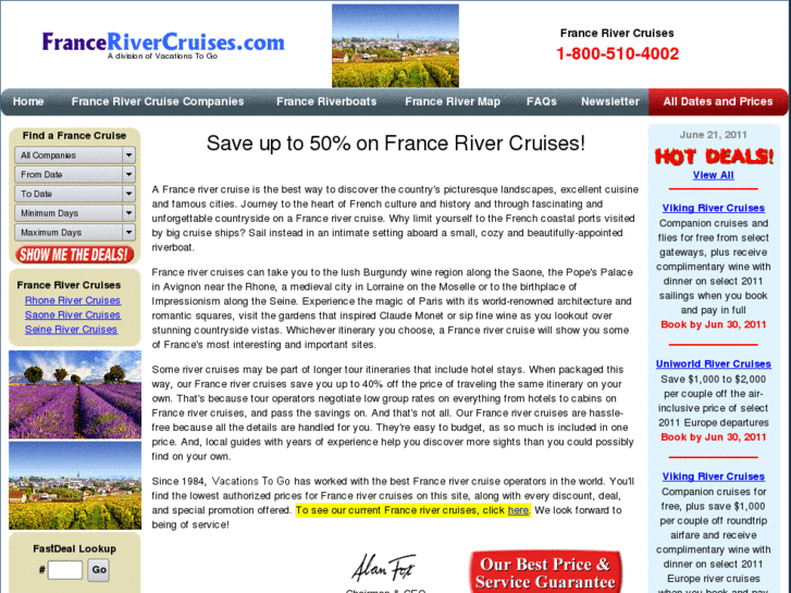 www.francerivercruises.com