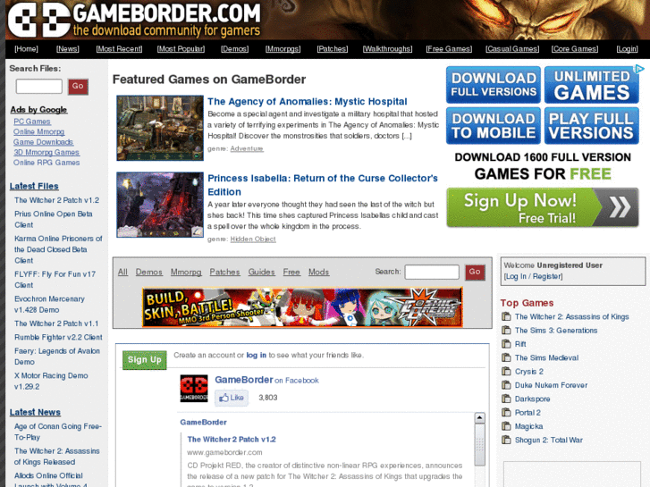 www.gameborder.com