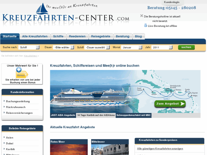 www.kreuzfahrten-center.com