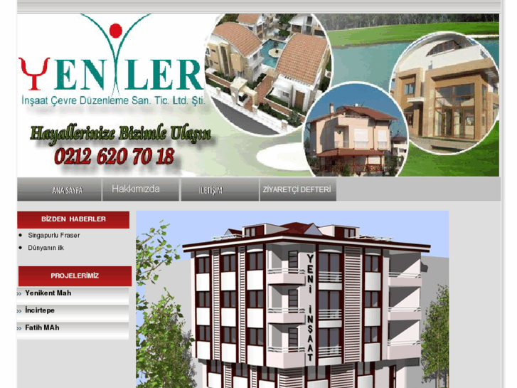 www.yenilerinsaat.com