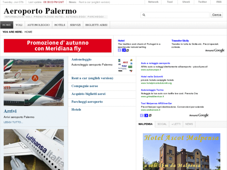 www.aeroportopalermo.net