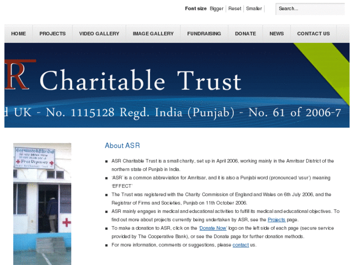 www.asrcharitabletrust.com