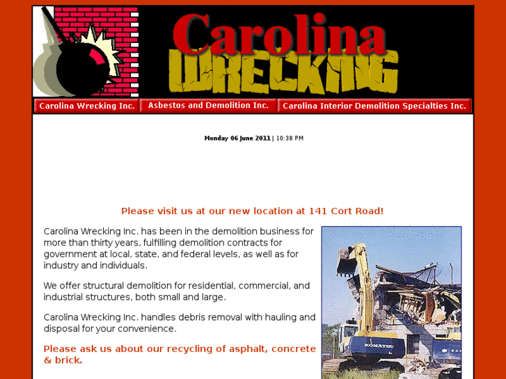 www.carolinawrecking.com