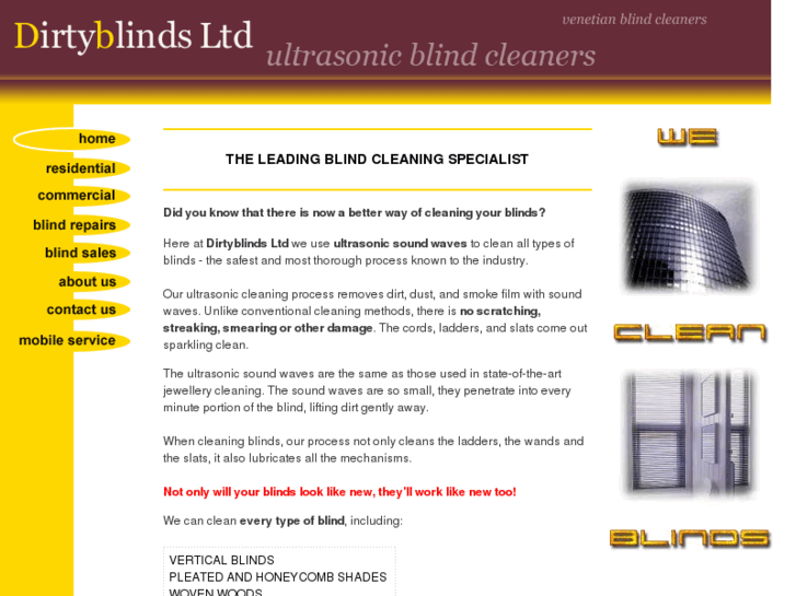 www.dirtyblinds.co.uk