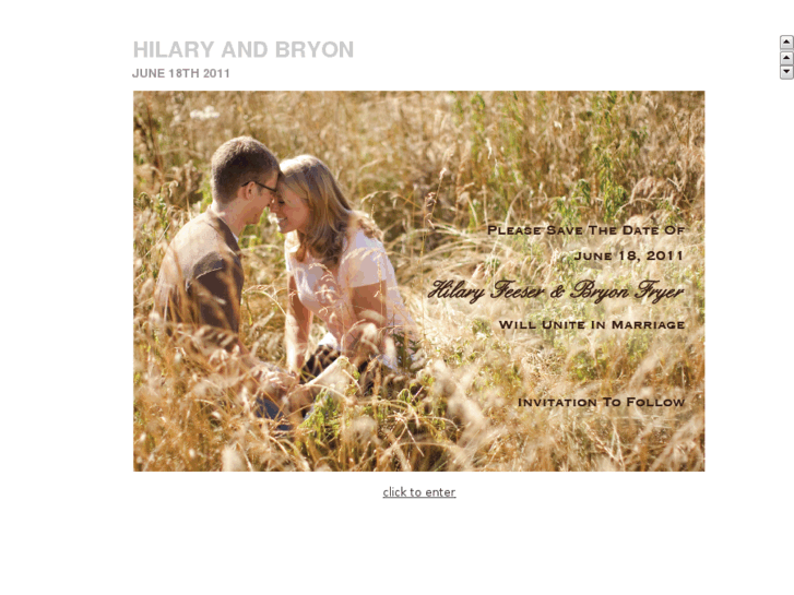 www.hilaryandbryon.com