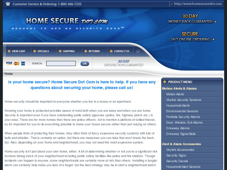 www.homesecuredot.net