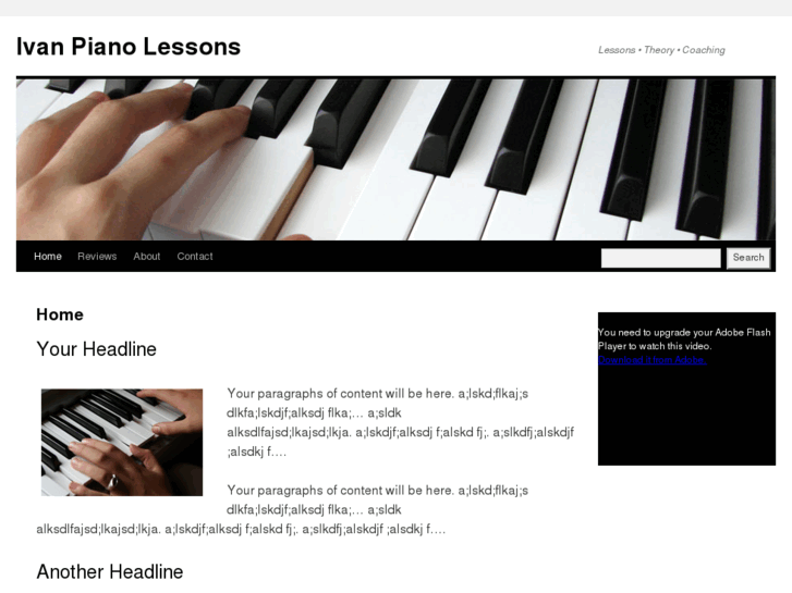 www.ivanpianolessons.com