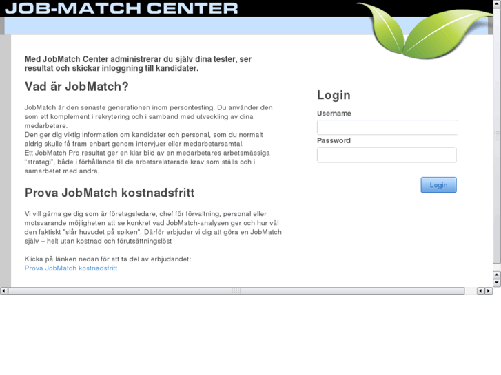 www.jobmatchcenter.com