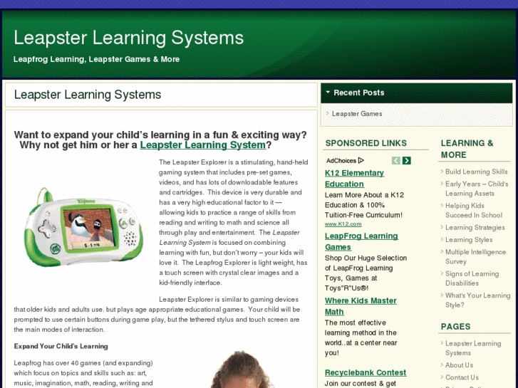 www.leapsterlearningsystems.com