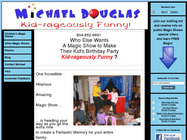 www.michaeldouglasmagic.com