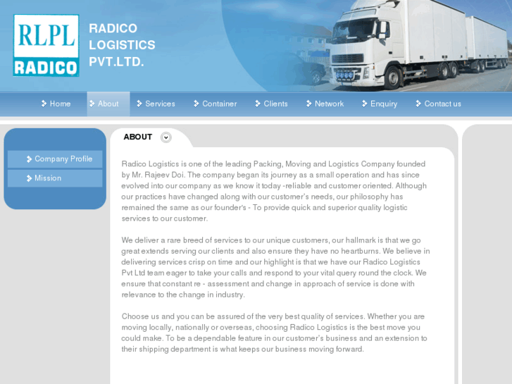 www.radicologistics.com