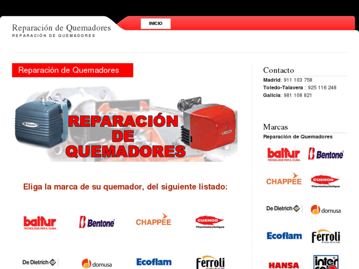 www.reparaciondequemadores.com