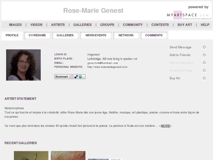 www.rosemariegenest.com