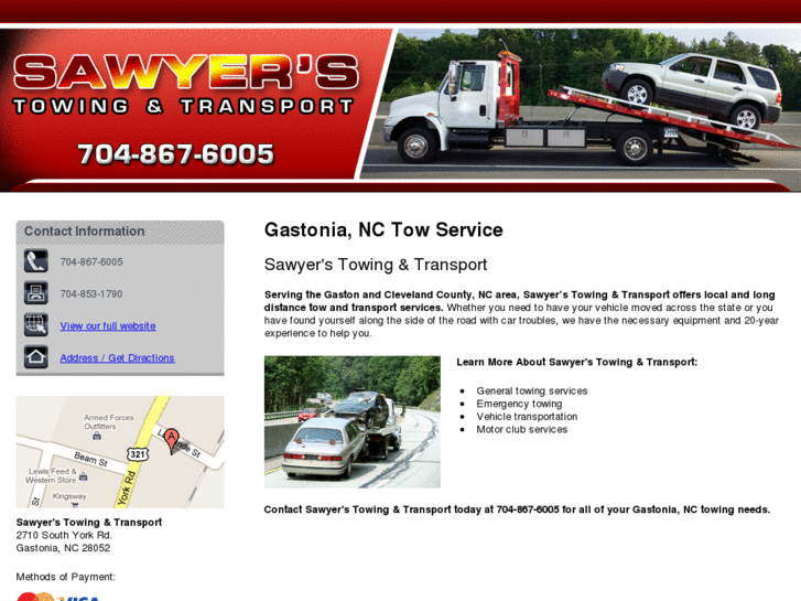 www.sawyerstowingtransport.com