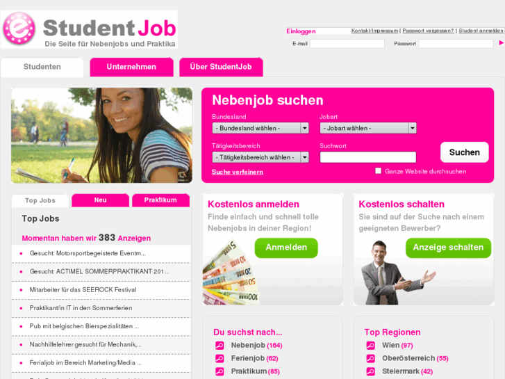 www.studentjob.at