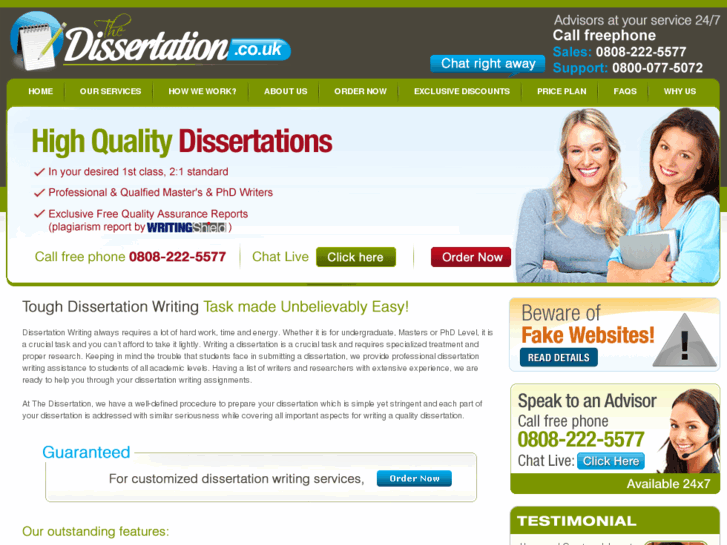 www.thedissertation.co.uk