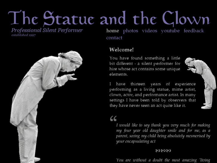 www.thestatueandtheclown.com